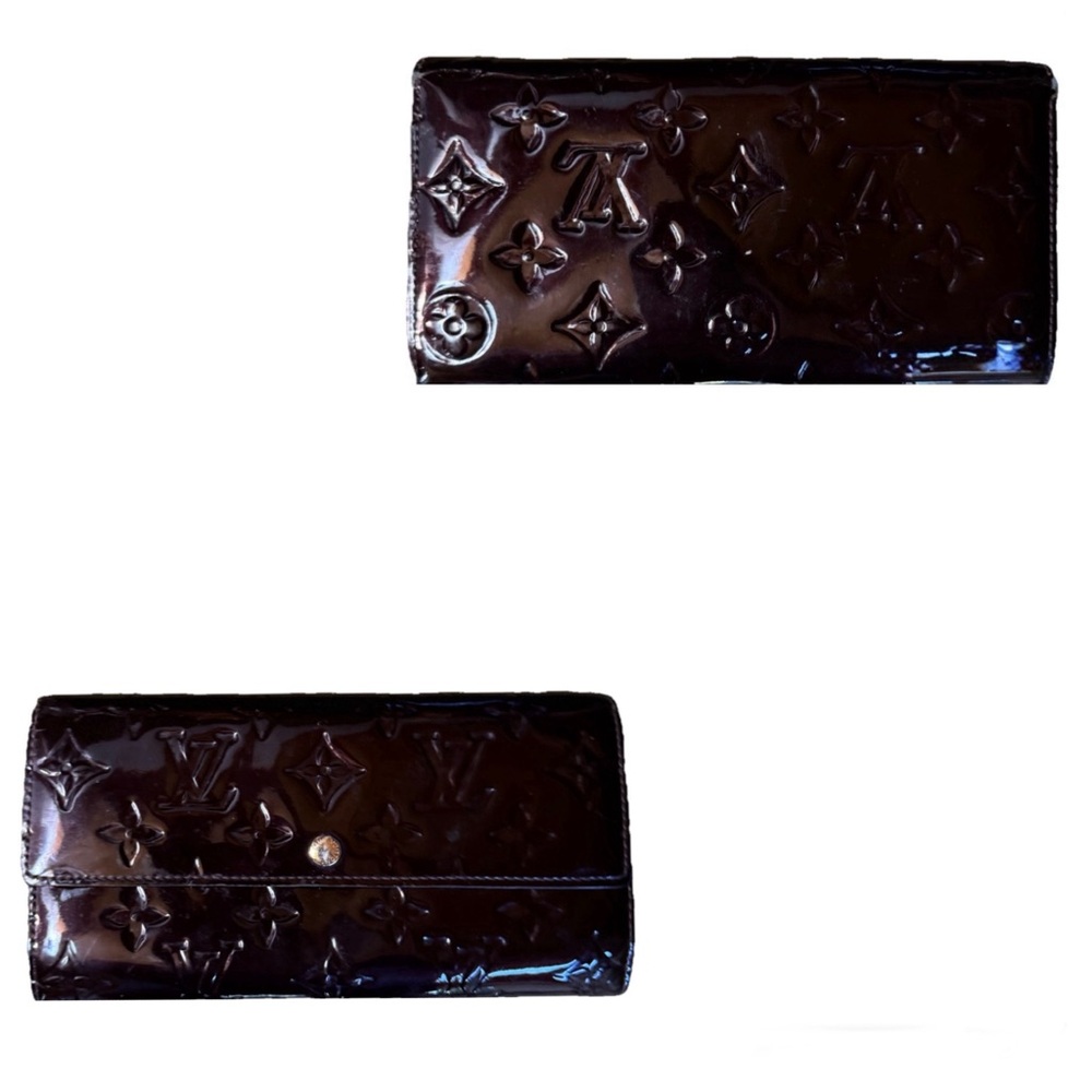 ๐Louis Vuitton LV Amarante Vernis Patent Leather Summit Dr & Matching Wallet ๐ - Picture 14 of 17